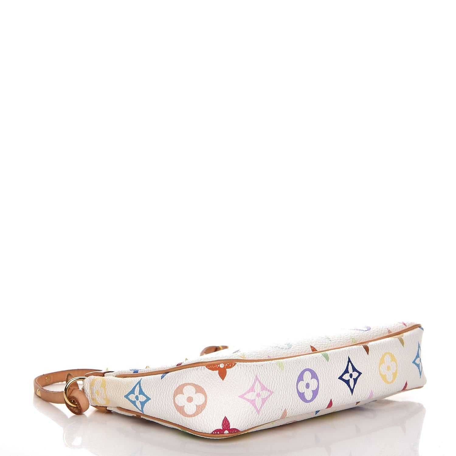 Louis Vuitton Monogram Multicolor Pochette Accessories White 5 of 14