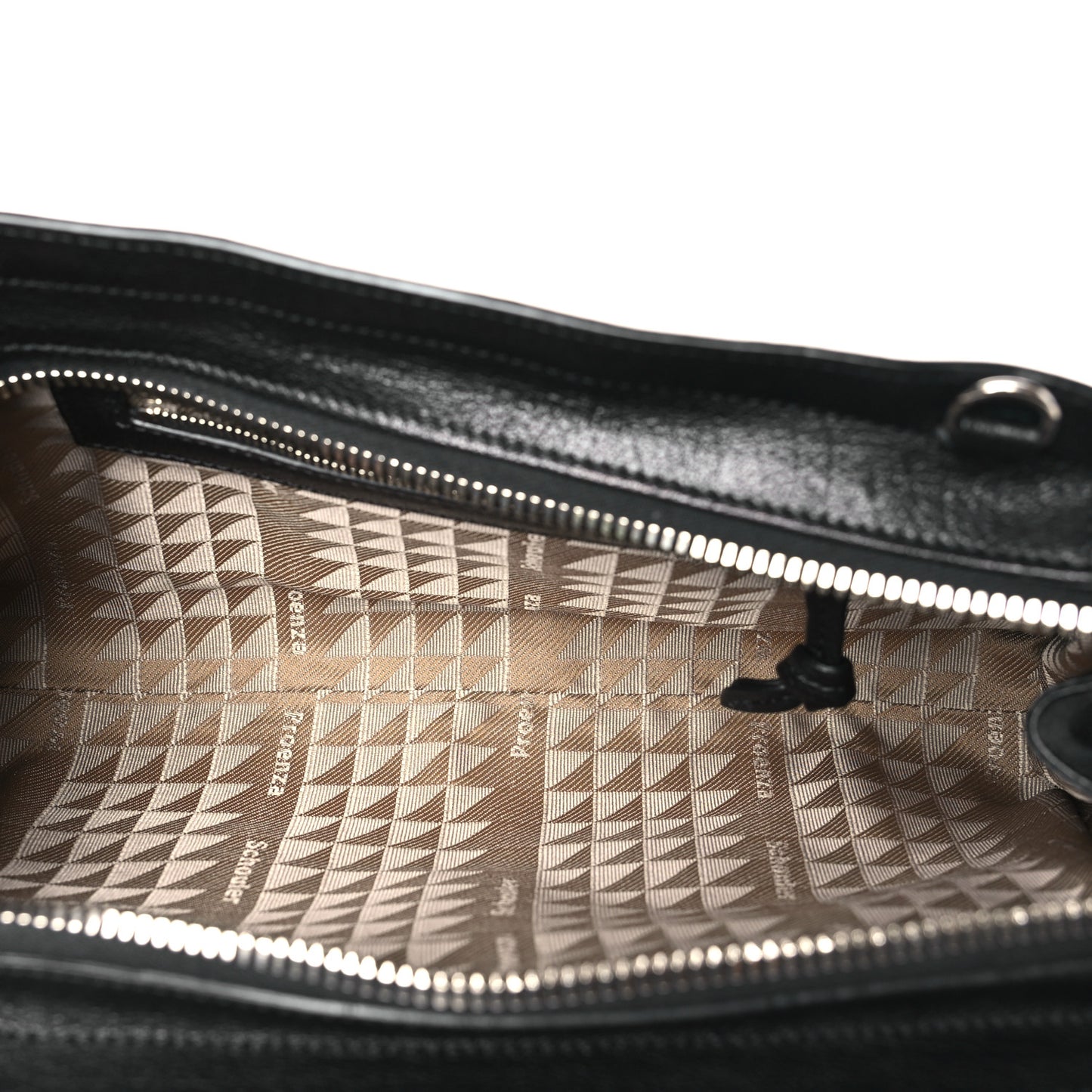Calfskin PS13 Shoulder Bag Black