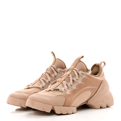 Christian Dior Neoprene Rubber Womens D-Connect Sneakers 39 Nude 3 of 23