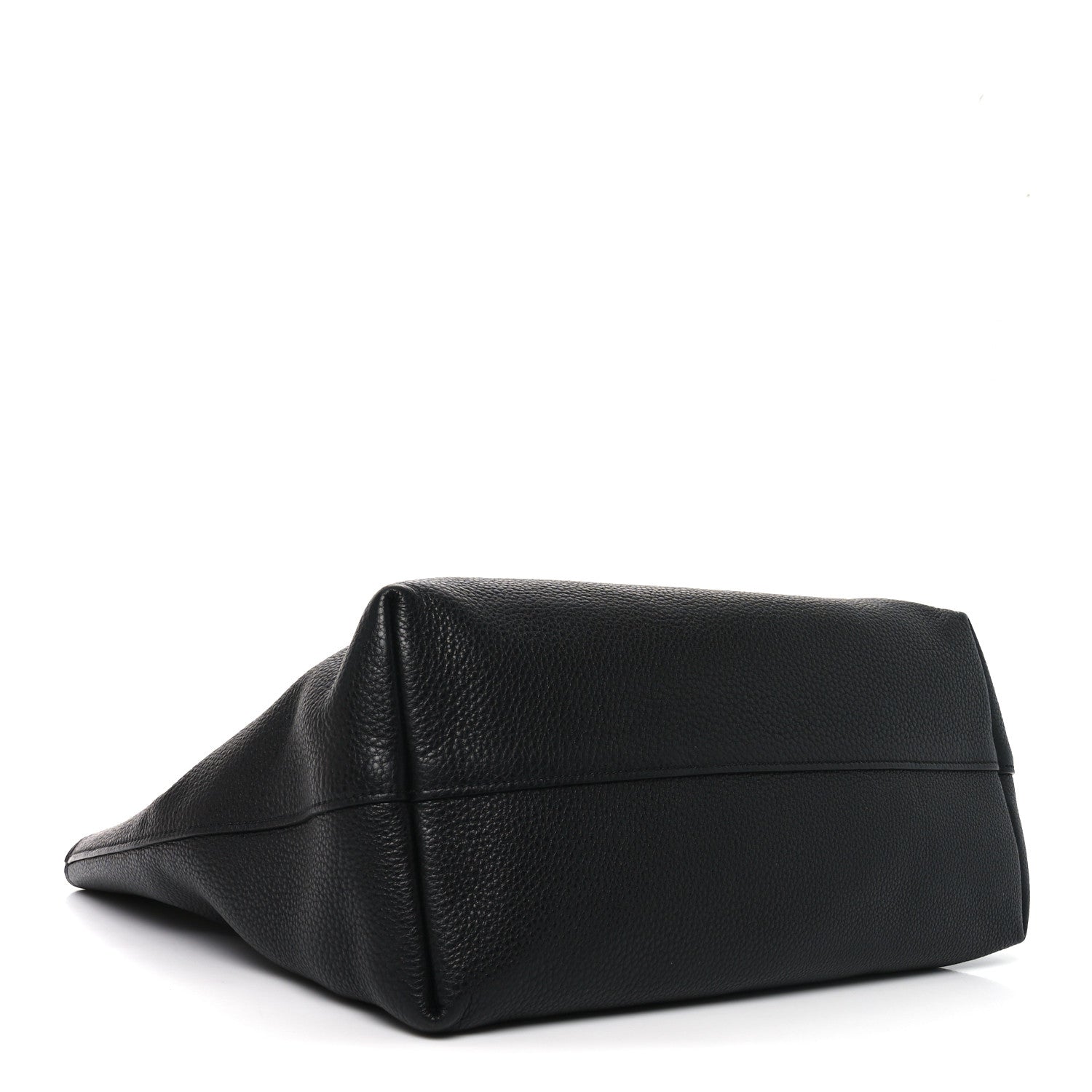 Prada Vitello Daino Pocket Shopping Tote Black 4 of 9