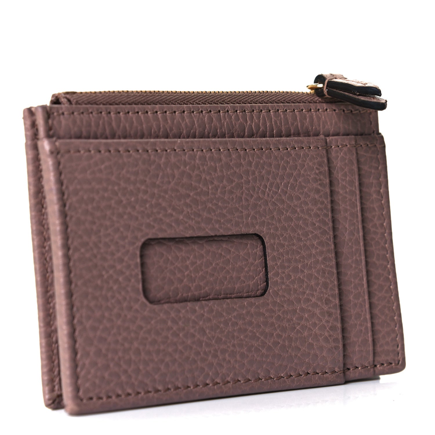 Gucci Dollar Calfskin GG Marmont Coin Case Card Holder Porcelain Rose 3 of 10
