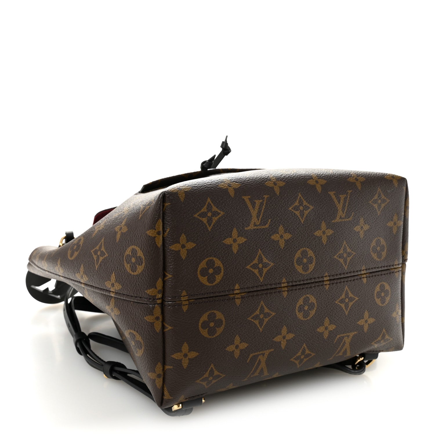 Louis Vuitton Monogram Montsouris PM Black 4 of 9