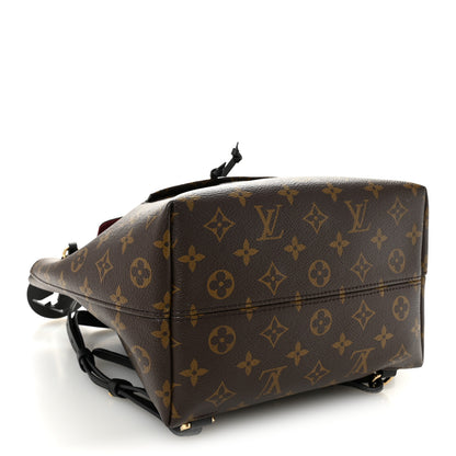 Louis Vuitton Monogram Montsouris PM Black 4 of 9