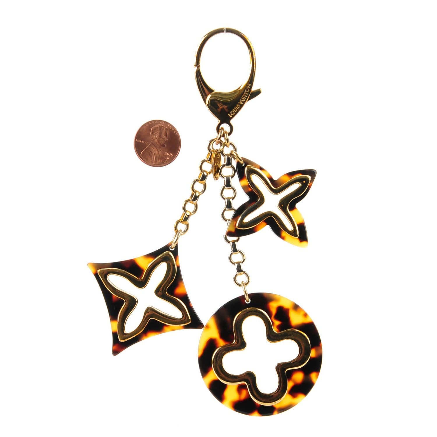 Louis Vuitton Insolence Bag Charm Ecaille 2 of 5