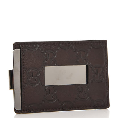Gucci Guccissima Money Clip Chocolate 3 of 5