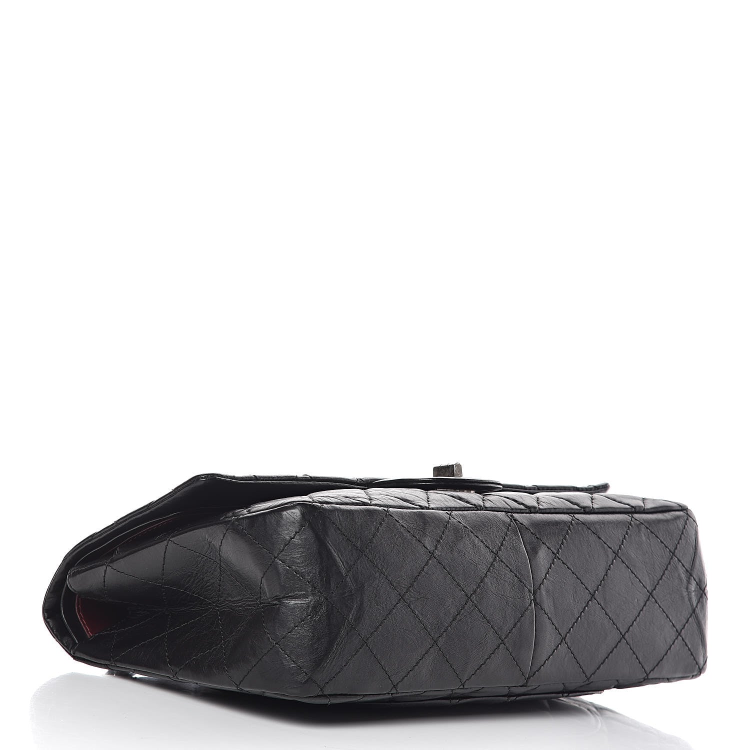 Chanel Aged Calfskin Quilted 2.55 Reissue 227 Flap Black 4 of 11