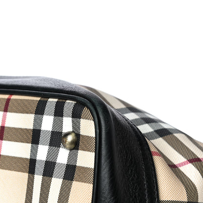 Burberry House Check Shoulder Tote Black 9 of 11