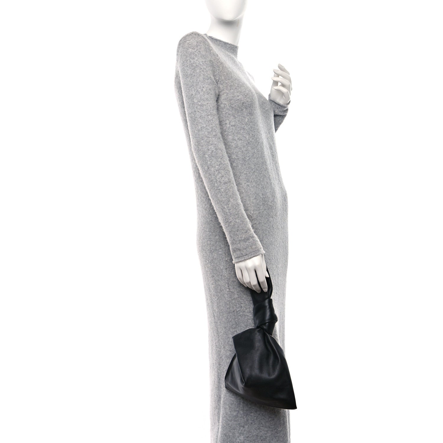 Bottega Veneta Calfskin Mini BV Twist Black 2 of 9
