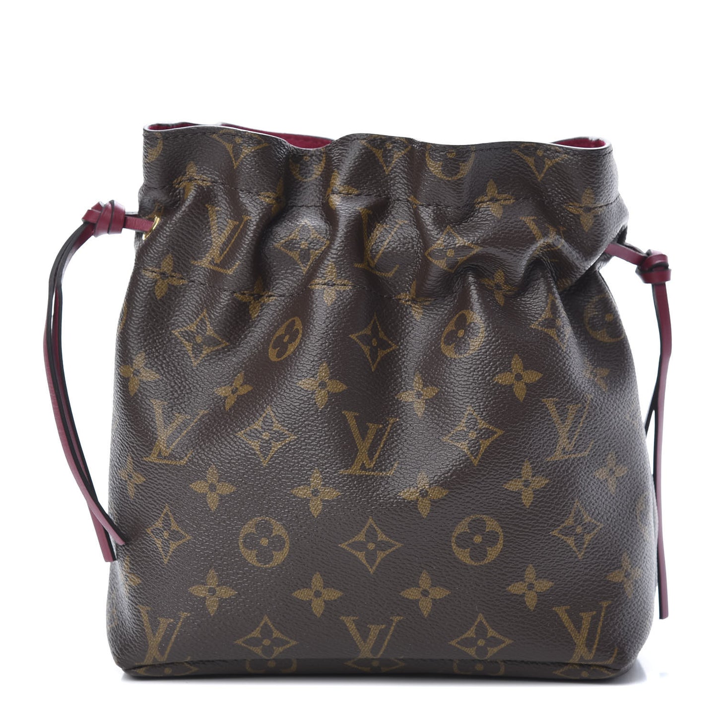 Monogram Pouch Noe Fuchsia