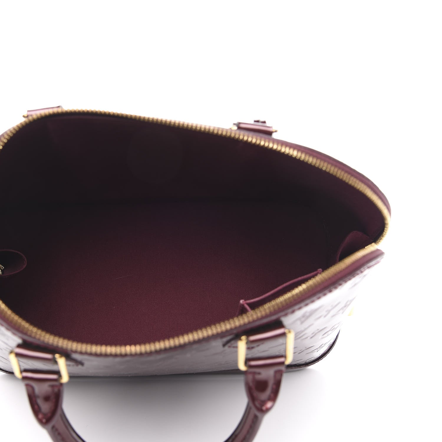 Louis Vuitton Vernis Alma PM Rouge Fauviste 5 of 11