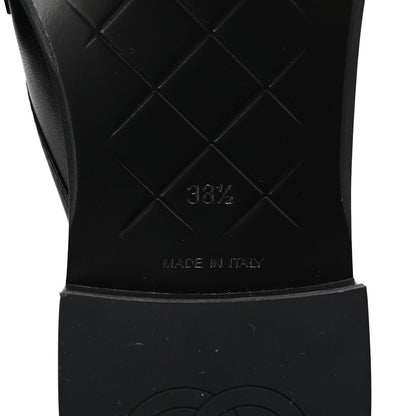 Chanel Lambskin Quilted CC Turnlock Mules 38.5 Black 7 of 10