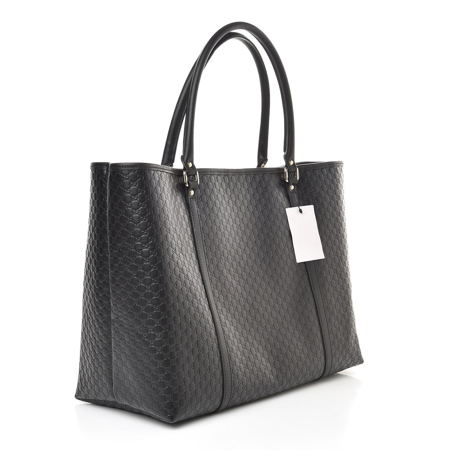 Microguccissima Large Joy Tote Black
