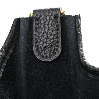 Hermes Taurillon Clemence Evelyne III GM Black 7 of 10