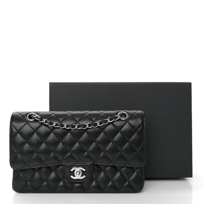 Chanel Caviar Quilted Medium Double Flap Black 11 of 11