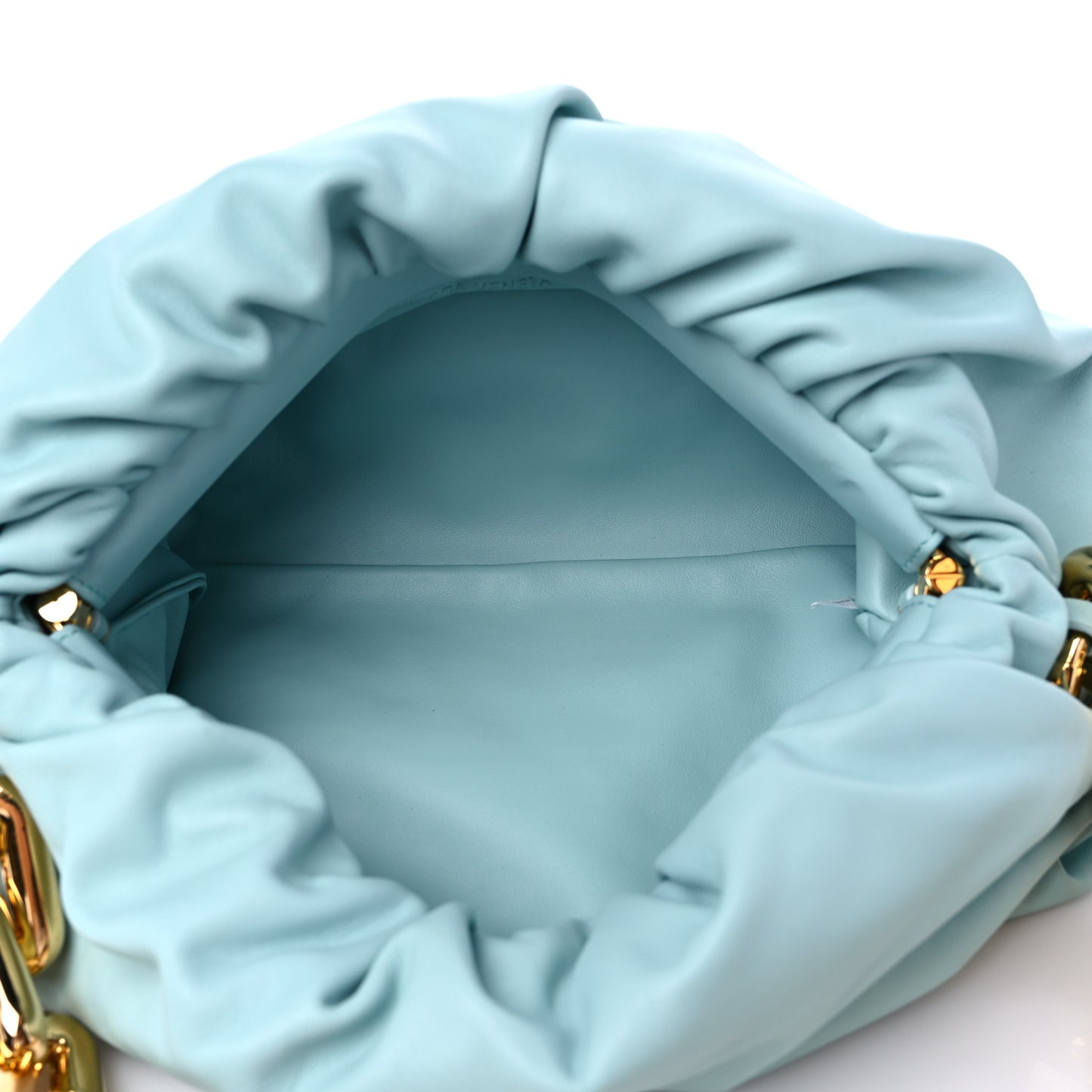 Calfskin The Pouch Chain Spearmint