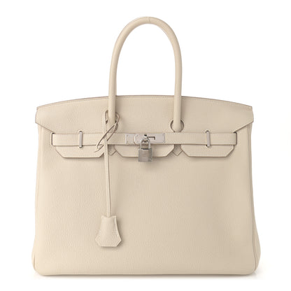 Hermes Togo Birkin 35 Craie 1 of 17