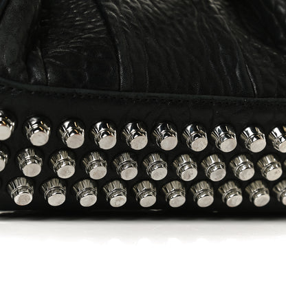 Alexander Wang Pebbled Lambskin Mini Rockie Black Rhodium Hardware 17 of 17