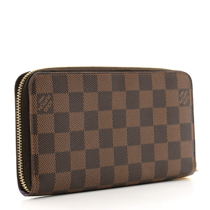 Louis Vuitton Damier Ebene Illustre Zippy Wallet Violet 3 of 6