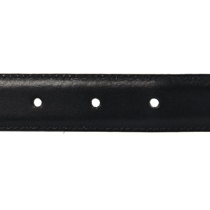 Celine Box Calfskin Medium 25mm Triomphe Belt 80 32 Black 4 of 7