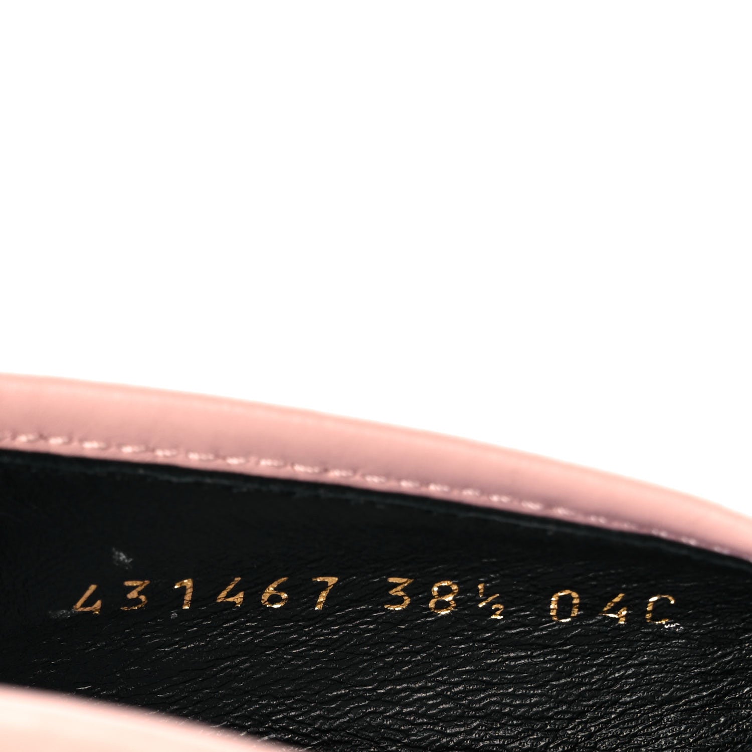 Gucci Wool Tweed Horsebit Womens Jordaan Loafers 38.5 Pink White Perfect Pink 8 of 8