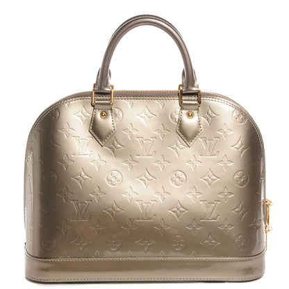 Louis Vuitton Vernis Alma PM Gris Art Deco 1 of 7