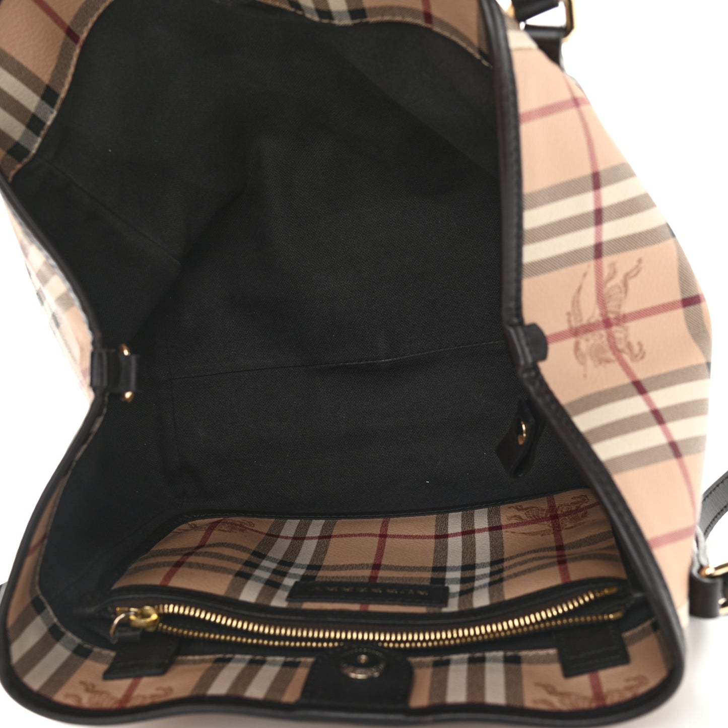 Haymarket Check Small Canterbury Tote Chocolate