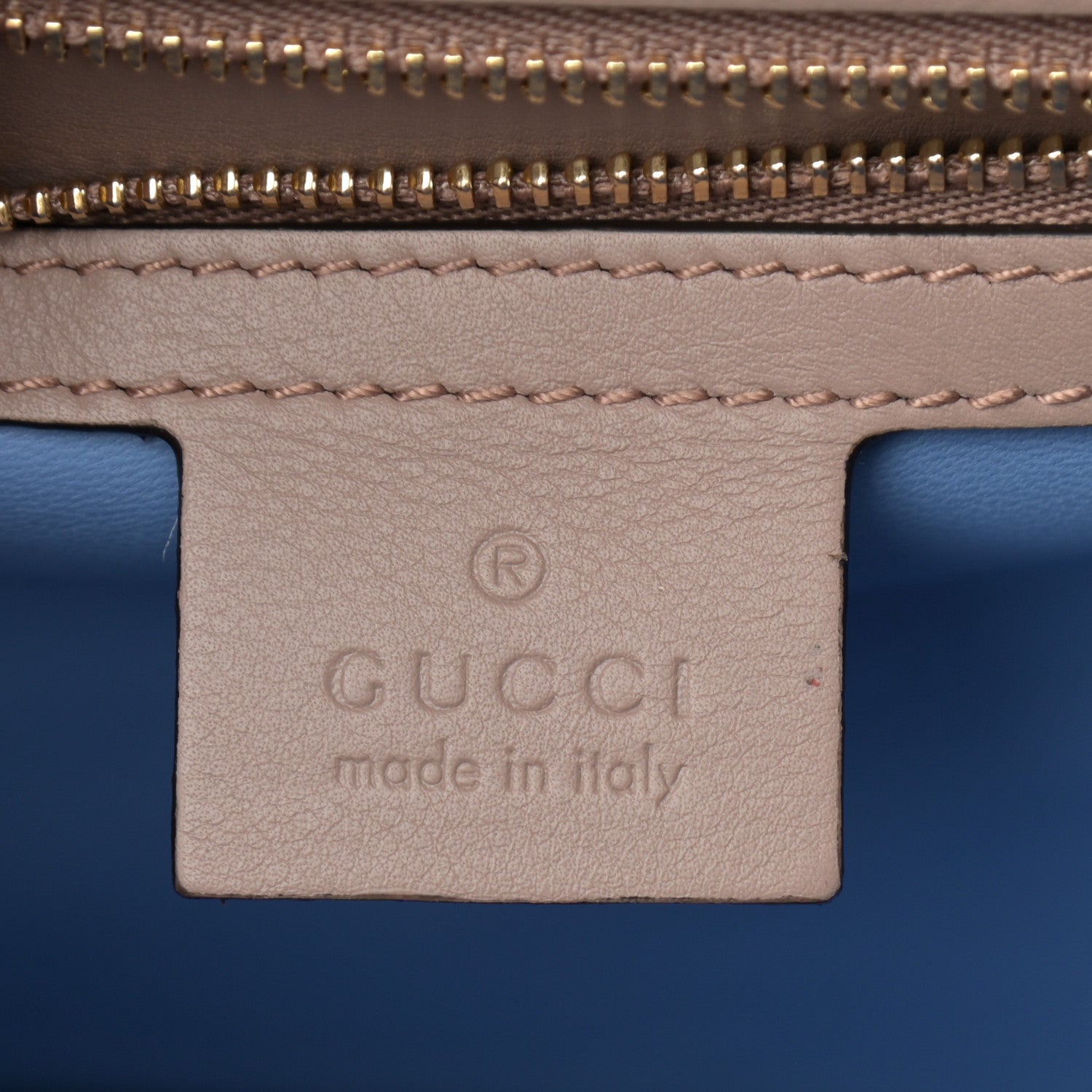 Gucci Alligator Small Sylvie Shoulder Bag Beige 6 of 11