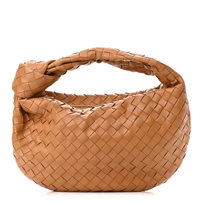 Bottega Veneta Nappa Intrecciato Teen Jodie Hobo Caramel 1 of 8