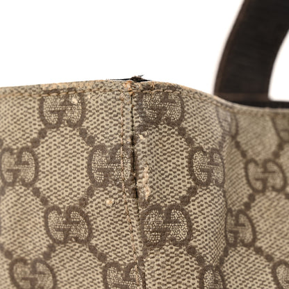 Gucci GG Plus Monogram Medium Tote Dark Brown 12 of 12