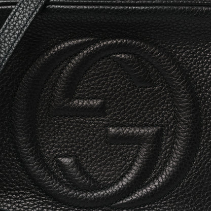 Gucci Pebbled Calfskin Small Soho Disco Bag Black 8 of 11