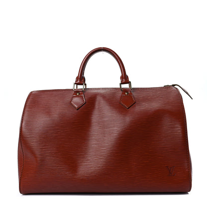 Louis Vuitton Epi Speedy 35 Kenyan Fawn 1 of 10