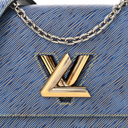 Louis Vuitton Epi Twist Shoulder Bag MM Denim Light 9 of 11