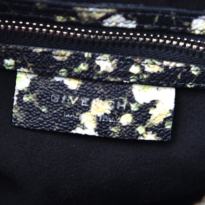 Givenchy Textured Coated Canvas Baby's Breath Print Medium Lucrezia Black 16 of 23