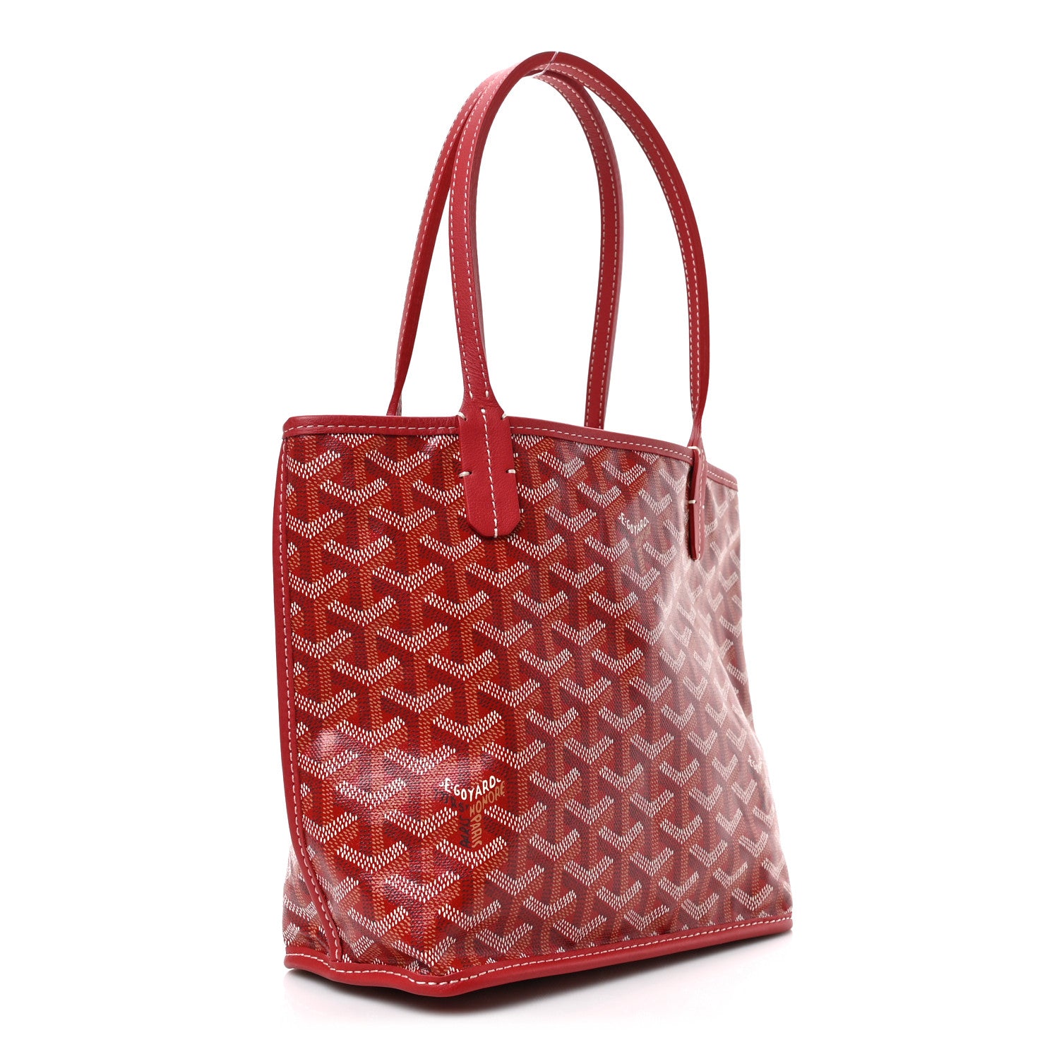 Goyard Goyardine Reversible Mini Anjou Red 3 of 8