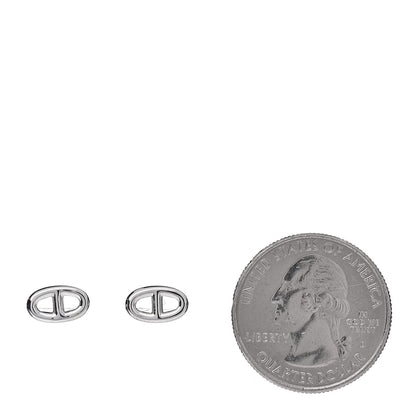 Hermes Sterling Silver TPM Farandole Earrings 2 of 5