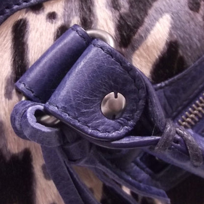 Balenciaga Pony Hair Limited Edition Leopard City Bleu Roi 6 of 13