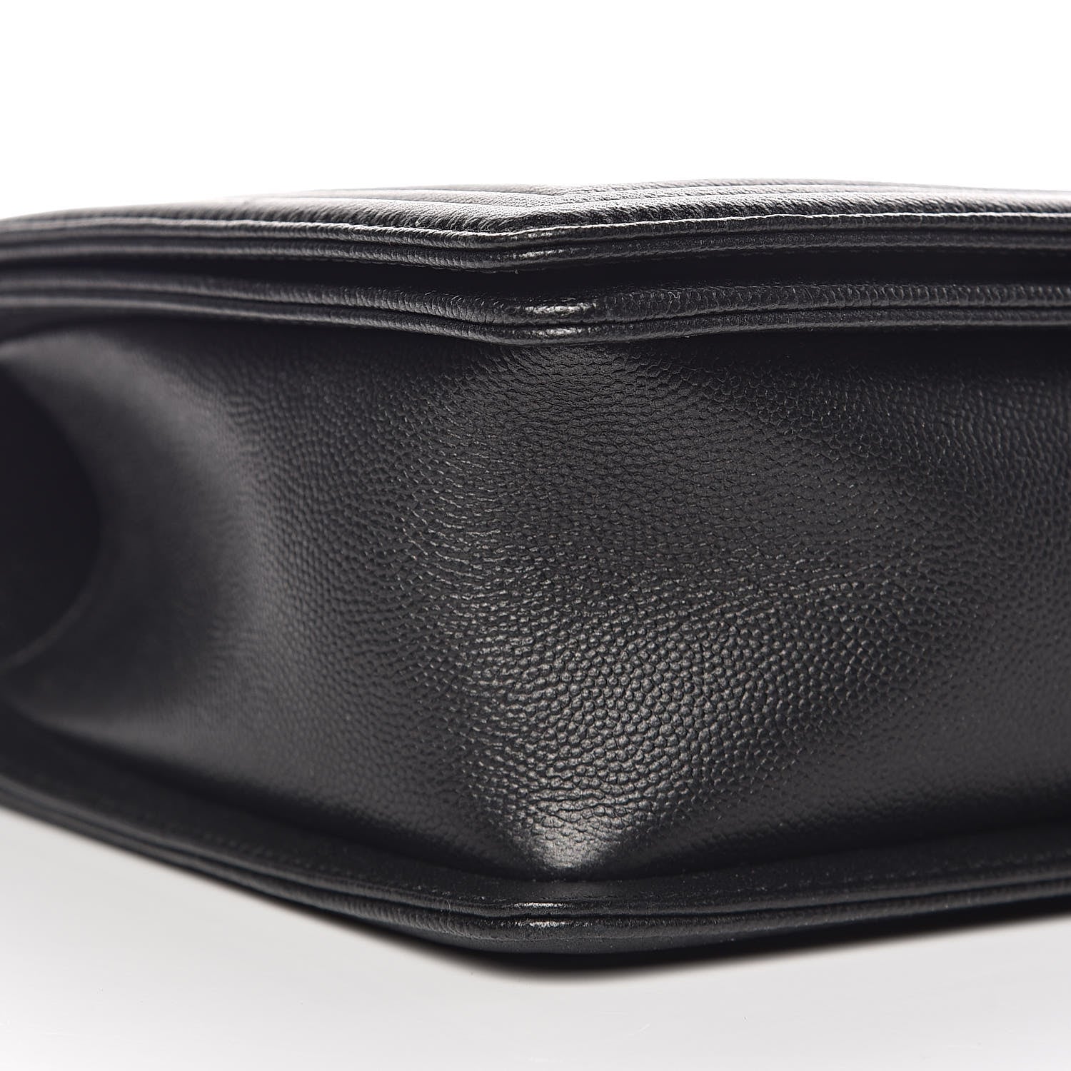 Chanel Caviar Quilted New Medium Boy Flap So Black 8 of 9