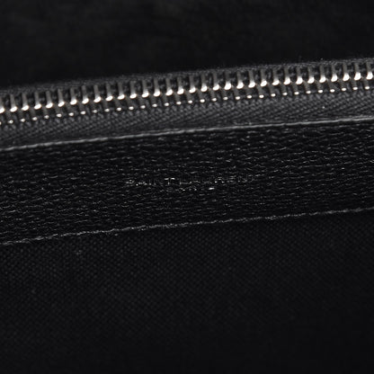 Saint Laurent Grained Calfskin Small Supple Sac De Jour Black 8 of 9
