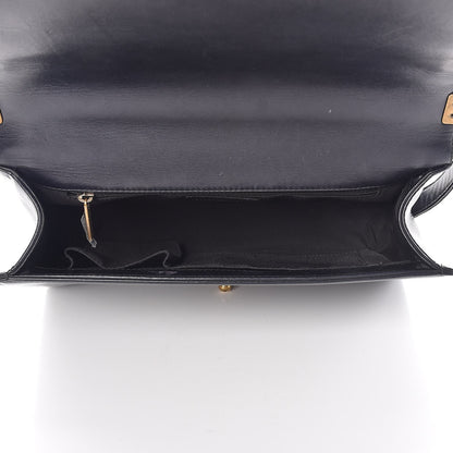 Chanel Lambskin Quilted New Medium Boy Flap Dark Navy Blue 5 of 9