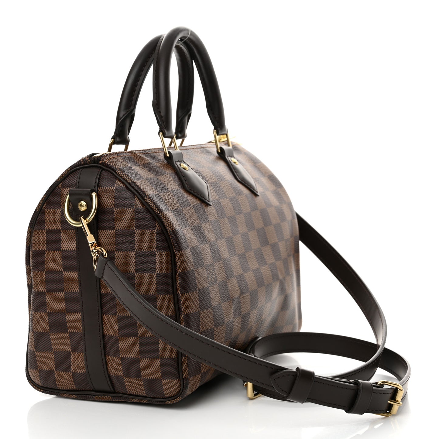 Damier Ebene Speedy Bandouliere 25