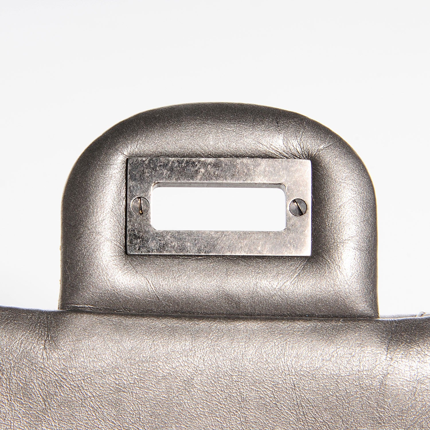Chanel Metallic Calfskin 2.55 Reissue 226 Flap Grey 5 of 7