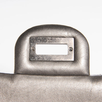 Chanel Metallic Calfskin 2.55 Reissue 226 Flap Grey 5 of 7