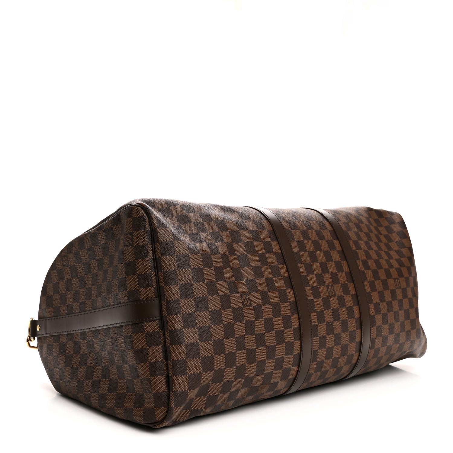 Louis Vuitton Damier Ebene Keepall Bandouliere 55 3 of 12