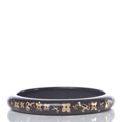 Louis Vuitton Resin Swarovski Medium Inclusion Bracelet PM Marron 3 of 3