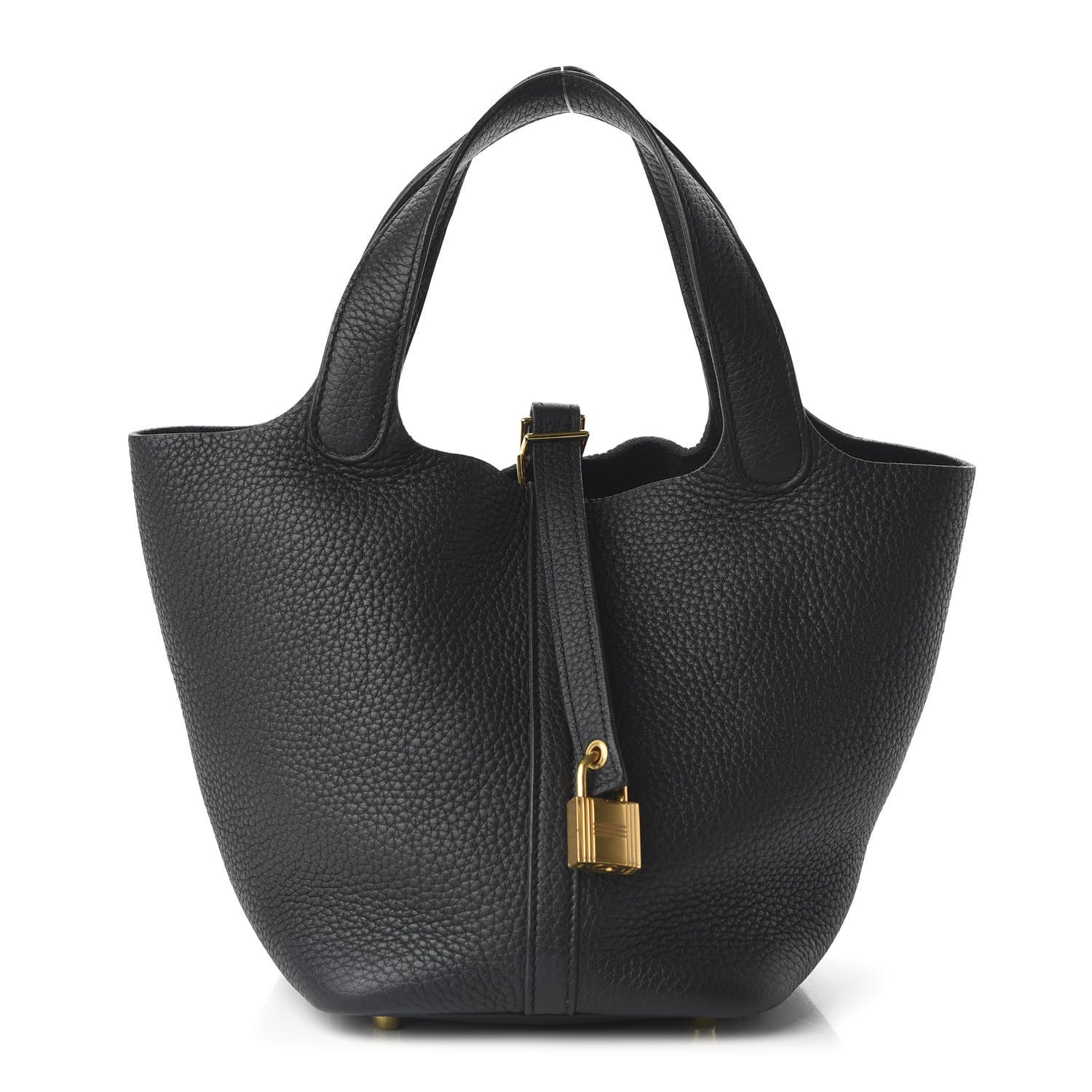 Hermes Taurillon Clemence Picotin Lock 18 PM Black 1 of 10
