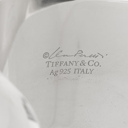 Tiffany Sterling Silver Small Elsa Peretti Right Wrist Bone Cuff Bracelet 3 of 4