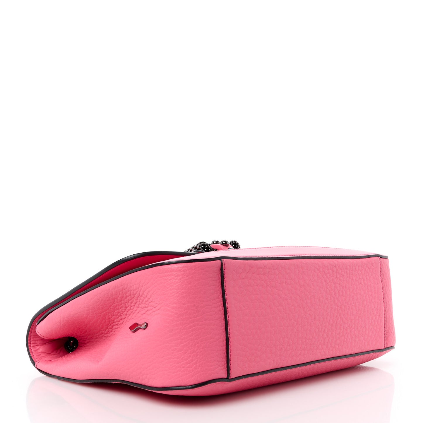 Calfskin Small Sweet Charity Shoulder Bag Pink