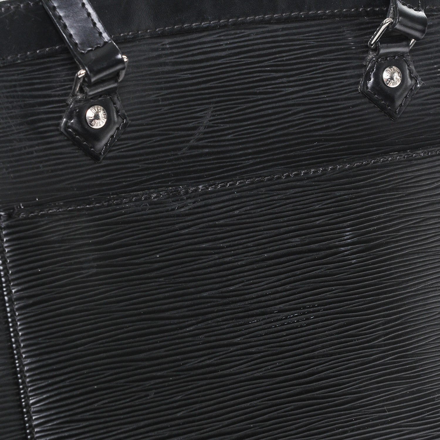 Louis Vuitton Epi Madeleine GM Black 7 of 11