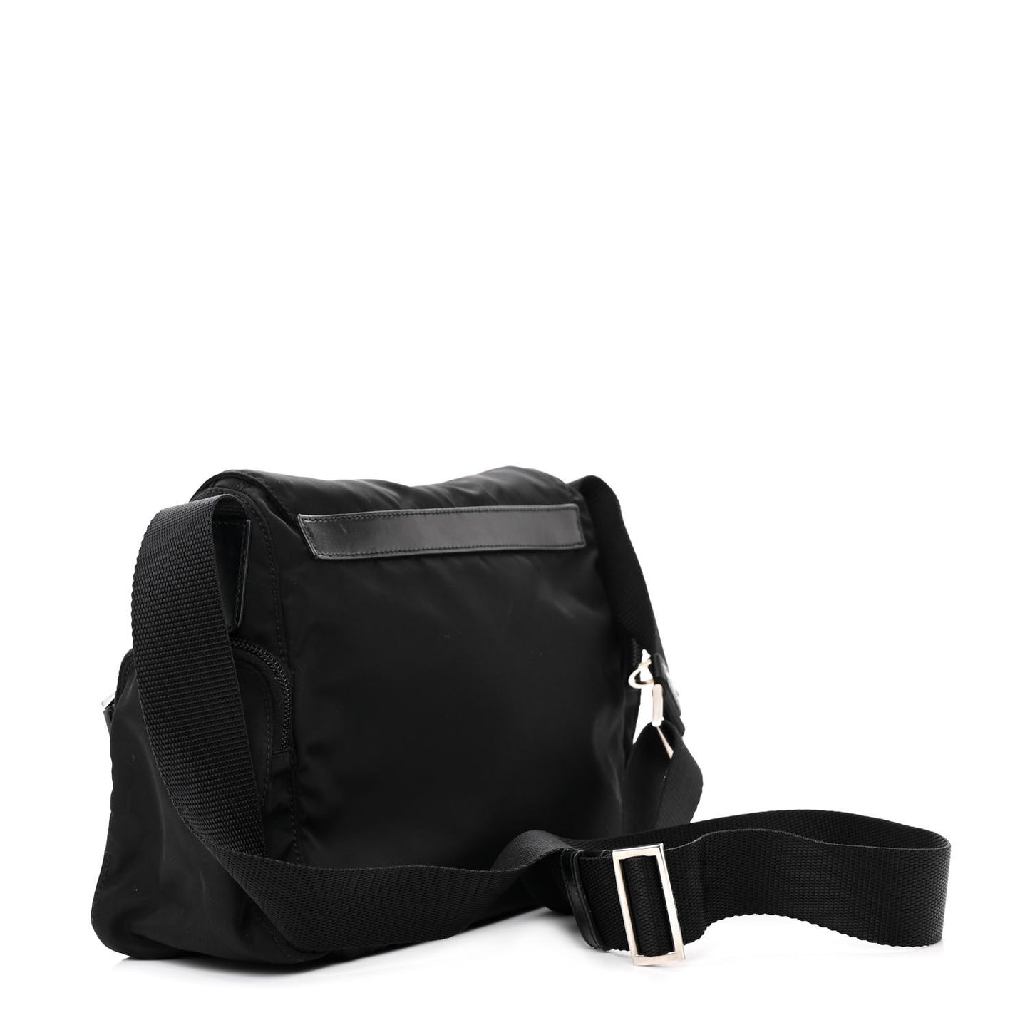 Nylon Vela Messenger Black