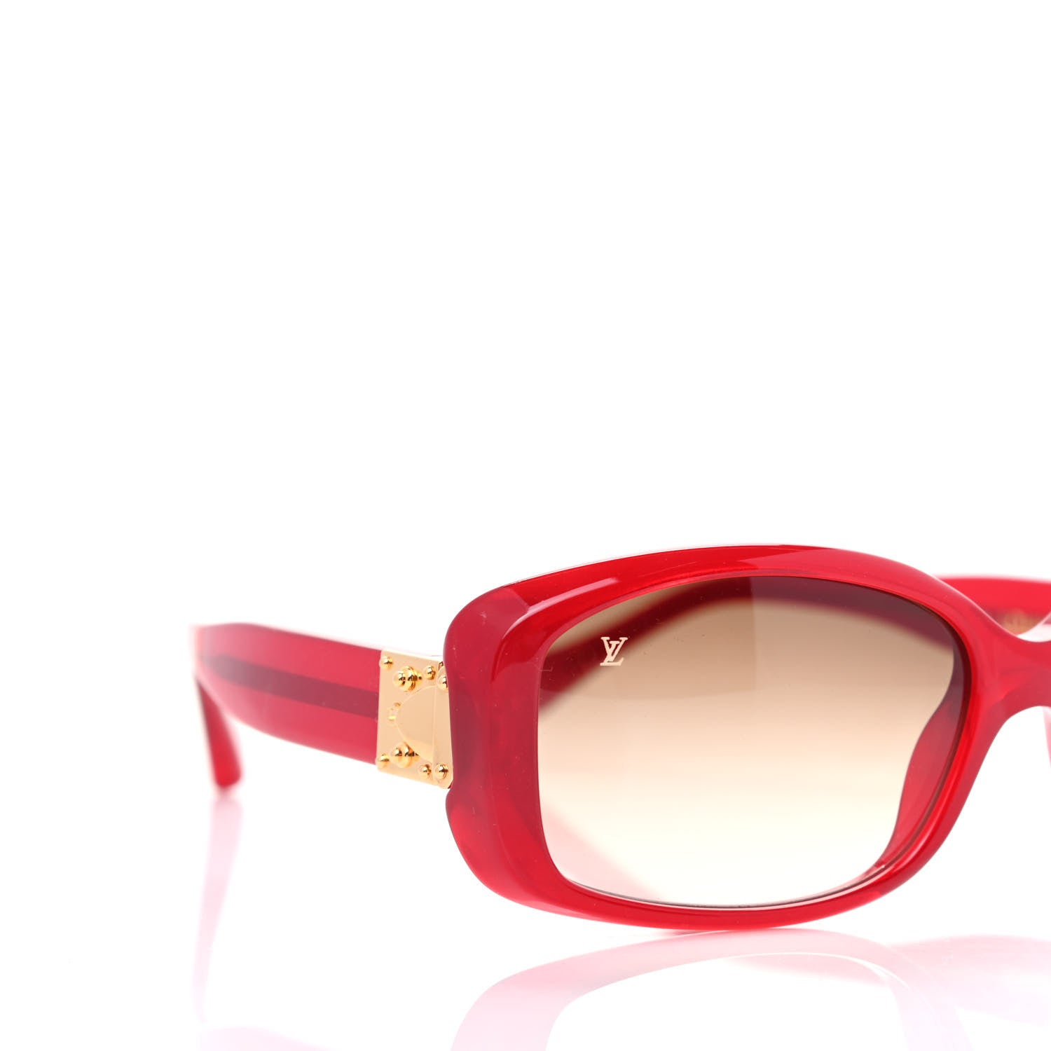 Louis Vuitton Acetate Soupcon GM Sunglasses Z0076W Pomme D'Amour 7 of 8